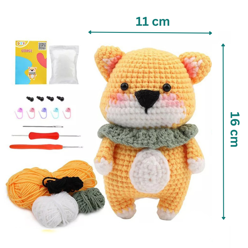 Kit de crochet animal | je choisis mon compagnon