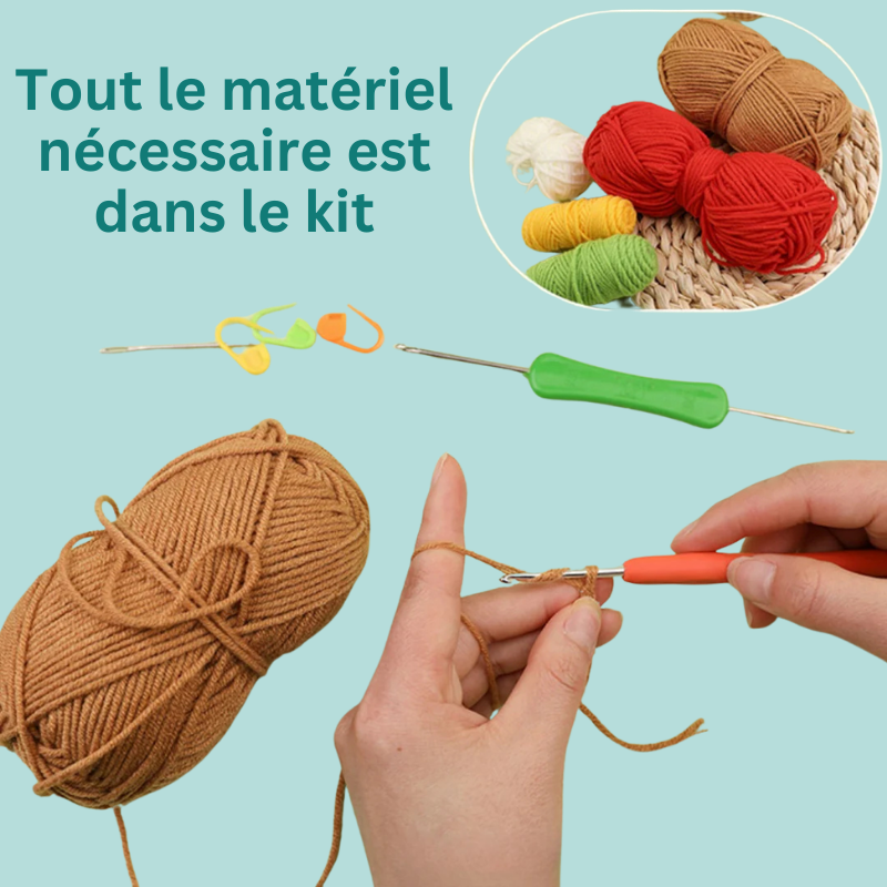 Kit de crochet animal | je choisis mon compagnon